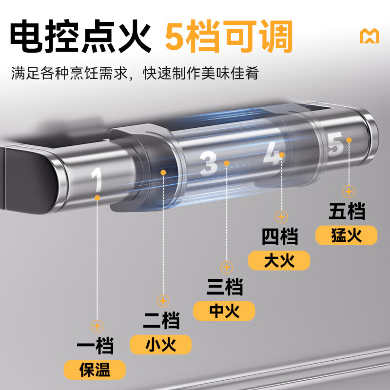  麥大廚連鎖款燃氣6頭18粉籬自動煮面爐商用