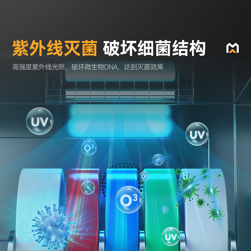 麥大廚兩門雙層刀具砧板組合消毒柜10D-5Z(臭氧+紫外線+熱風(fēng)）