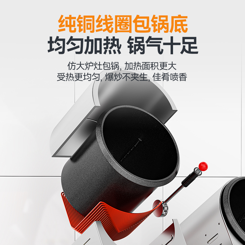 麥大廚標(biāo)準(zhǔn)款300臺式燃氣商用炒菜機